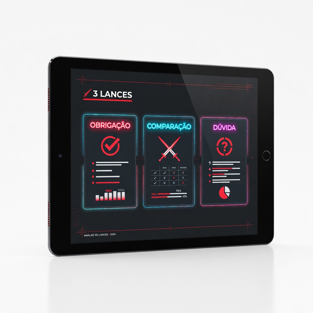 Mockup dos frameworks no tablet